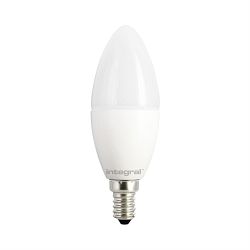 5000k LED Frosted E14 830LM Candle ILCANDE14NF055