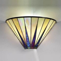 Dark Star Tiffany Wall Light 64046