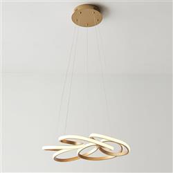 Boniea Satin Gold LED Ceiling Pendant Boniea-SG1