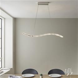 Briza LED Crystal Ceiling Pendant Briza-CP28