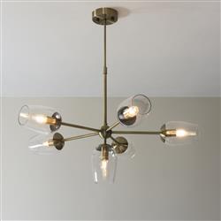 Carlos Six Light Ceiling Pendants