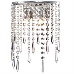 Thornton Chrome Double Crystal Wall Light THOR025CH3WAL