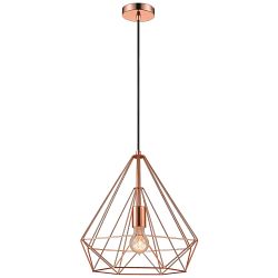 Merton Double Cage Ceiling Pendant Fitting