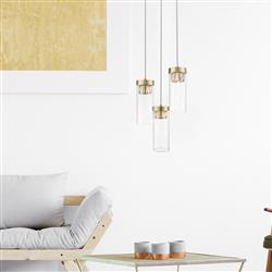 Socorro 3 Light Cluster Pendant