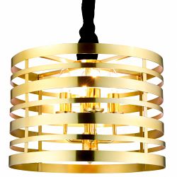 Dassah Brass Finished 4 Light Pendant 035BRA4D