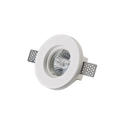 Berkeley Round Trimless Paintable Recessed Downlight LT30131