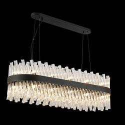 Boise 24 Light Ceiling Pendant Clear Glass