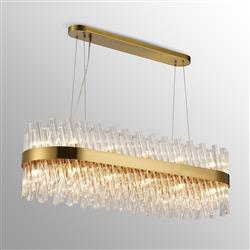 Boise 24 Light Ceiling Pendant Clear Glass