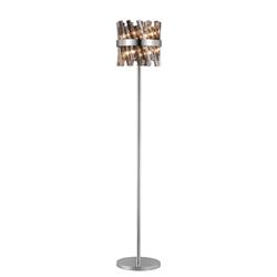 Boise Floor Lamp Smoked Glass