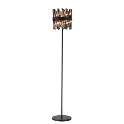 Boise Floor Lamp Smoked Glass