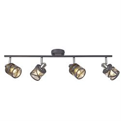 Hannu 4 Light Ceiling Bar Fitting