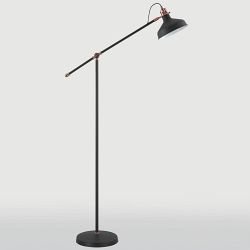 Harminder Single Adjustable Floor Lamp