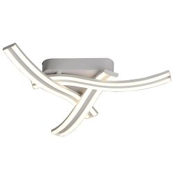 Fremont 3 Light LED White Finish Ceiling Fitting LT30084