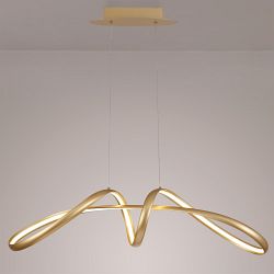 Wisconsin 1000 Wide Gold Finish LED Pendant LT30264