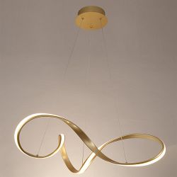 Wisconsin 960 Large Gold Finish LED Pendant LT30078