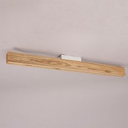 Florida Oak Effect Wood LED Ceiling Light LT30149