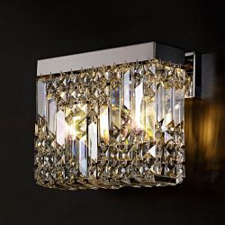 Hayen Crystal Double Wall Light