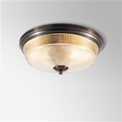 Iowa IP44 Bathroom Large Flush Light