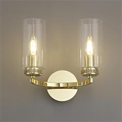 Holdyn Switched Double Wall Light