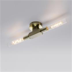 Kentucky 2 Light IP44 Bathroom Ceiling Light