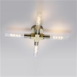 Kentucky 4 Light IP44 Bathroom Ceiling Light