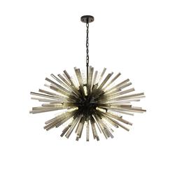 Portland 32 Light Glass Shade Pendant