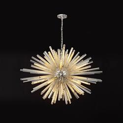 Portland 32 Light Glass Shade Pendant