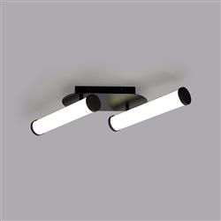 Provo IP44 2 Light LED Bathroom Ceiling Fitting