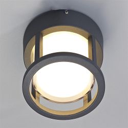 Stamford Round LED Exterior Wall or Ceiling Light LT30169