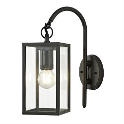 Hayward Graphite Black Outdoor Hanging Wall Light Uriah LT30099