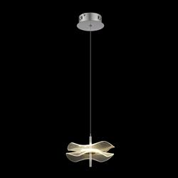 Warren Polished Chrome LED Single Ceiling Pendant LT30304