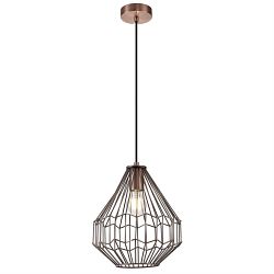 Clearwater Narrow Antique Copper Pendant LT30113