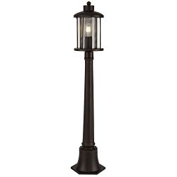 Indiana Antique Bronze Outdoor Post Light LT30395