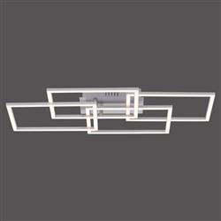 Iven Steel LED 4 Light Simplydim Ceiling Fitting 14791-55