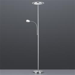 Ackbar Matt Nickel LED Floor Reading Lamp R42752107