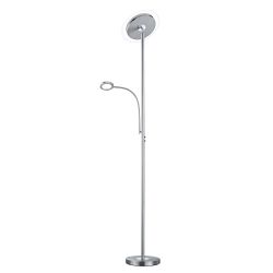 Ackbar Matt Nickel LED Floor Reading Lamp R42752107