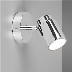 Angelo IP44 Chrome Bathroom Ceiling Or Wall Spotlight 880400106