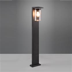 Ardila IP44 1000mm Outdoor Matt Black Post Lamp 411660132