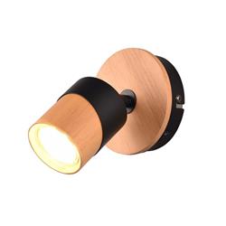 Aruni Wooden Single Adjustable Spotlight