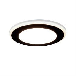 Aura Small Matt Black Dual LED Downlight 652310132