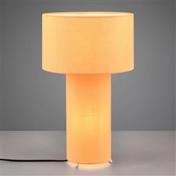 Bale Fabric Covered Dual Table Lamp