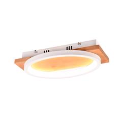 Barca Wood LED Flush Ceiling Or Wall Fitting 