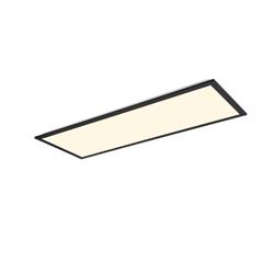 Beta Flush Black And White LED RGB Rectangular Ceiling Fitting R67668032