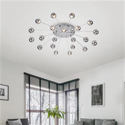 Bullet Large LED Multi-Arm Ceiling Fitting