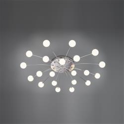 Bullet Large LED Multi-Arm Ceiling Fitting