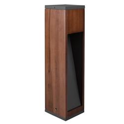 Canning IP44 400mm Height Natural Wood Outdoor Post Lamp 509660130