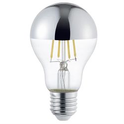 Chrome-Capped 4w E27 LED Bulb 987-410