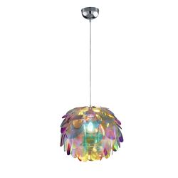 Clover Chrome & Multi-Coloured Ceiling Pendant R30401069