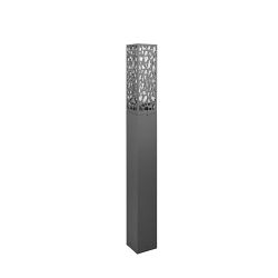 Cooper IP44 Anthracite 1000mm Height Outdoor Post Lamp 407360142