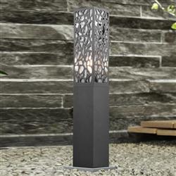 Cooper IP44 Anthracite 600mm Height Outdoor Post Lamp 507360142